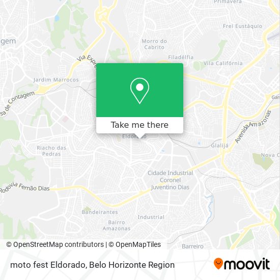 moto fest Eldorado map