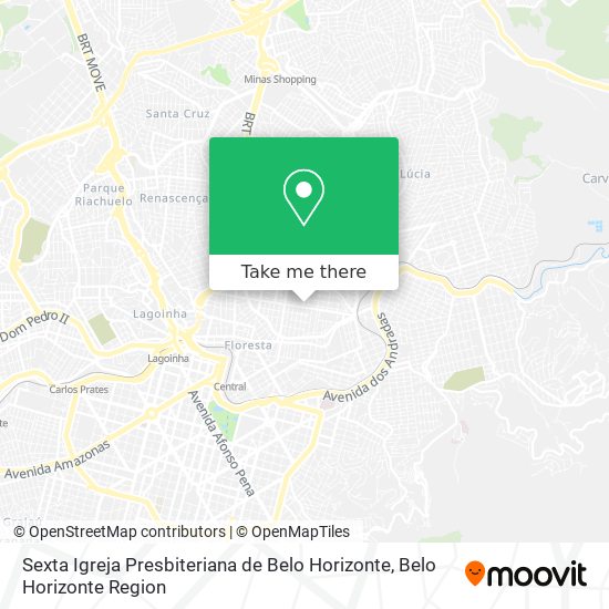 Sexta Igreja Presbiteriana de Belo Horizonte map