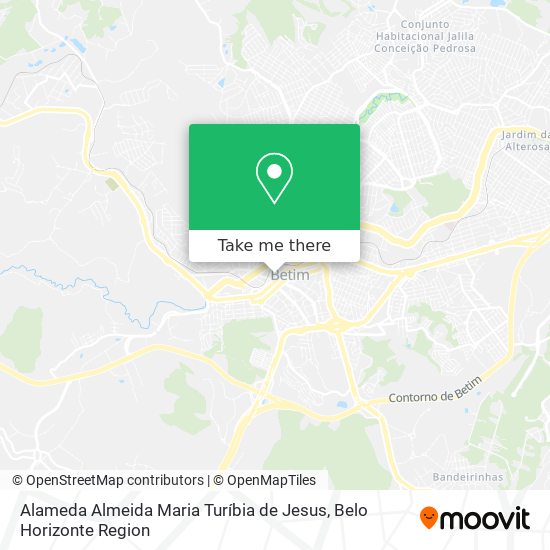 Alameda Almeida Maria Turíbia de Jesus map