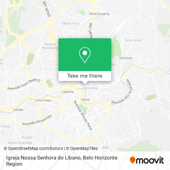 Igreja Nossa Senhora do Líbano map