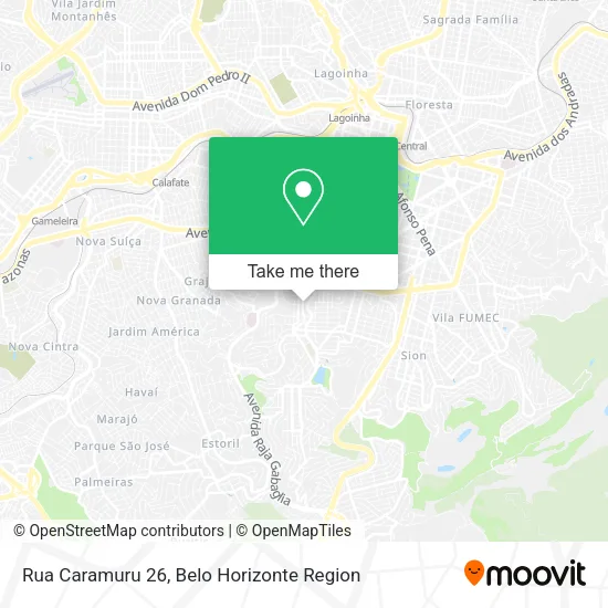 Rua Caramuru 26 map