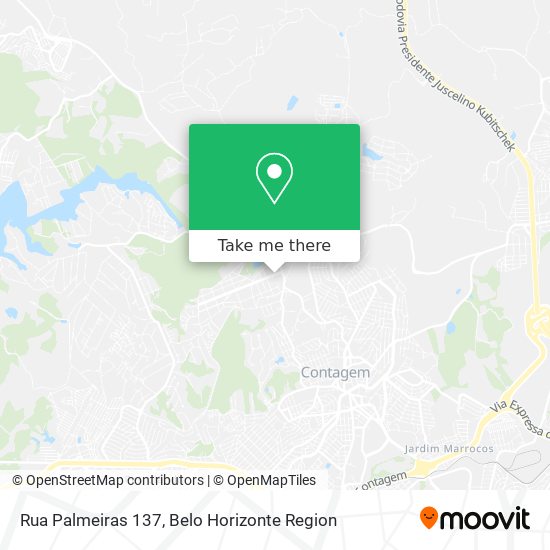 Rua Palmeiras 137 map