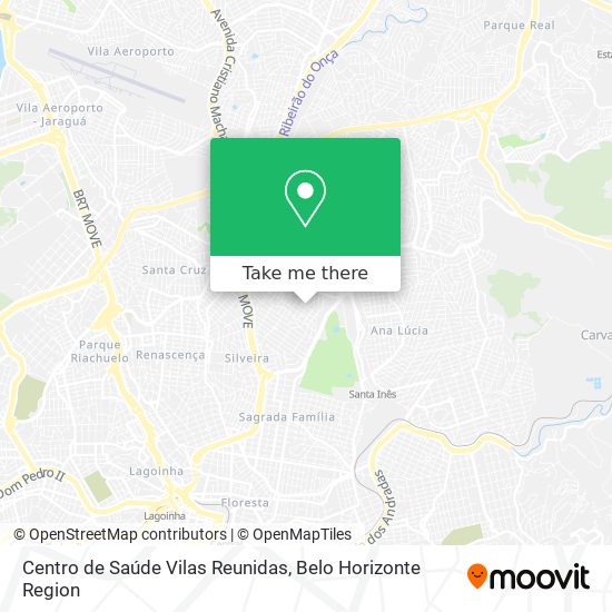 Centro de Saúde Vilas Reunidas map