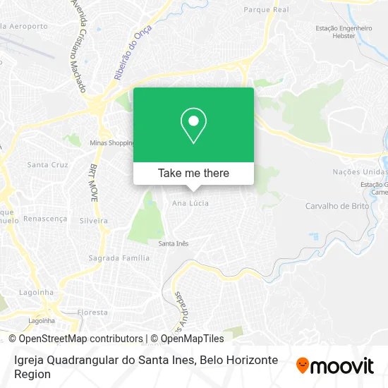 Igreja Quadrangular do Santa Ines map