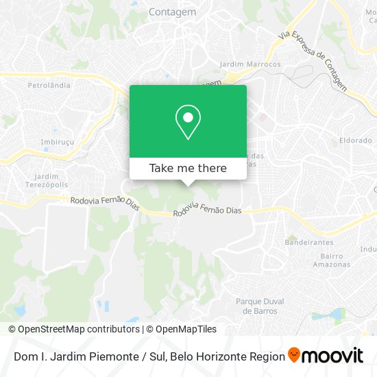 Dom I. Jardim Piemonte / Sul map