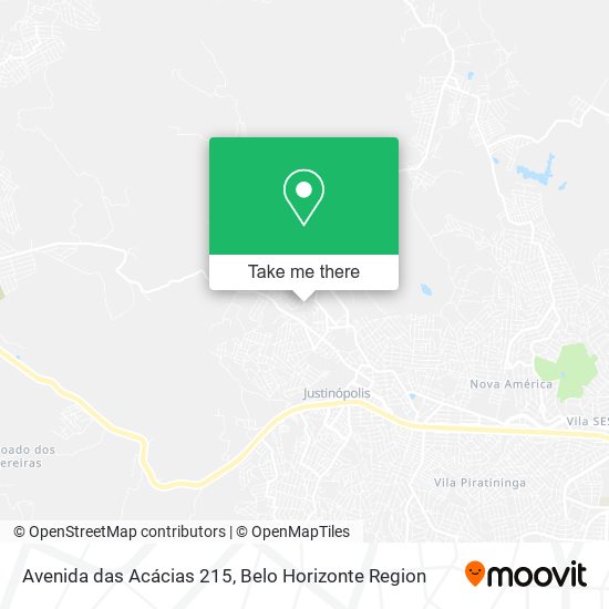 Avenida das Acácias 215 map