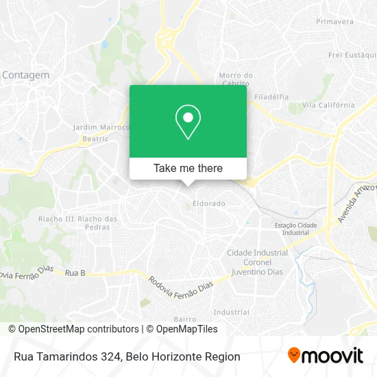 Rua Tamarindos 324 map