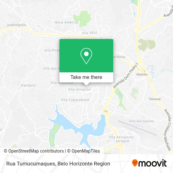 Rua Tumucumaques map