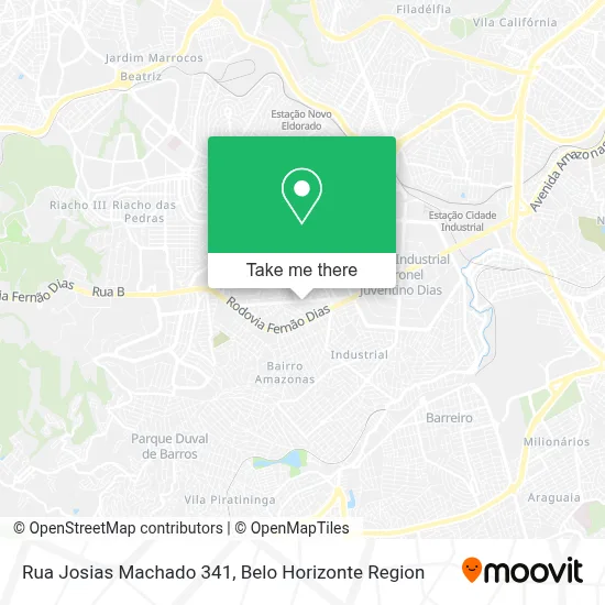 Rua Josias Machado 341 map