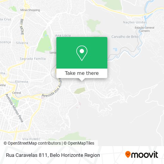 Mapa Rua Caravelas 811