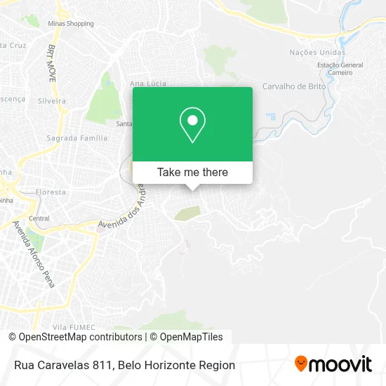 Rua Caravelas 811 map