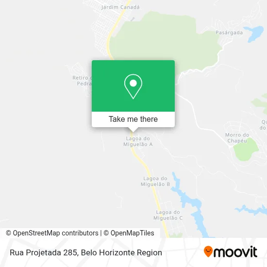 Rua Projetada 285 map