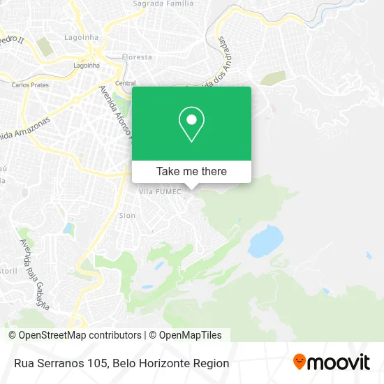 Rua Serranos 105 map