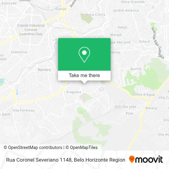 Rua Coronel Severiano 1148 map