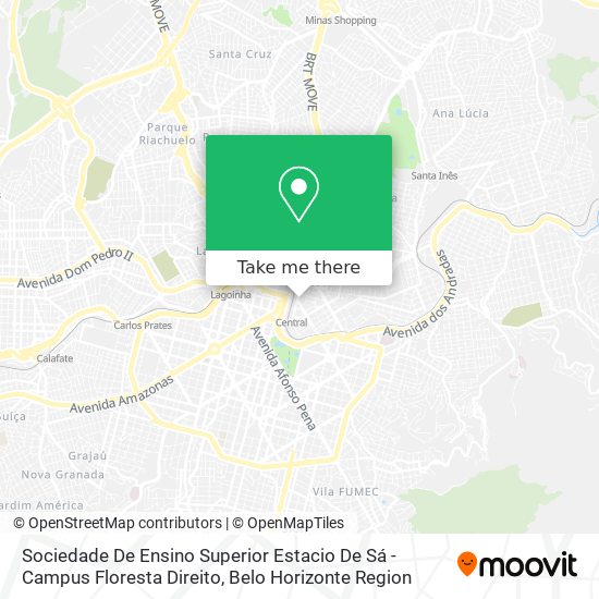 Sociedade De Ensino Superior Estacio De Sá - Campus Floresta Direito map