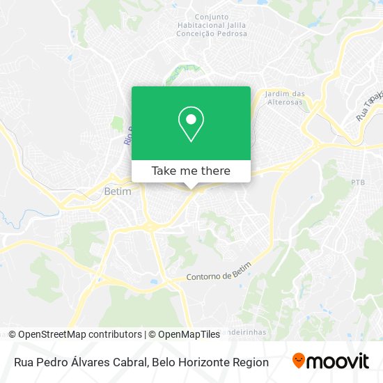 Rua Pedro Álvares Cabral map