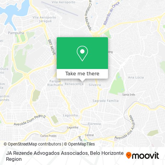 JA Rezende Advogados Associados map