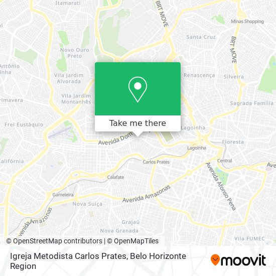 Igreja Metodista Carlos Prates map