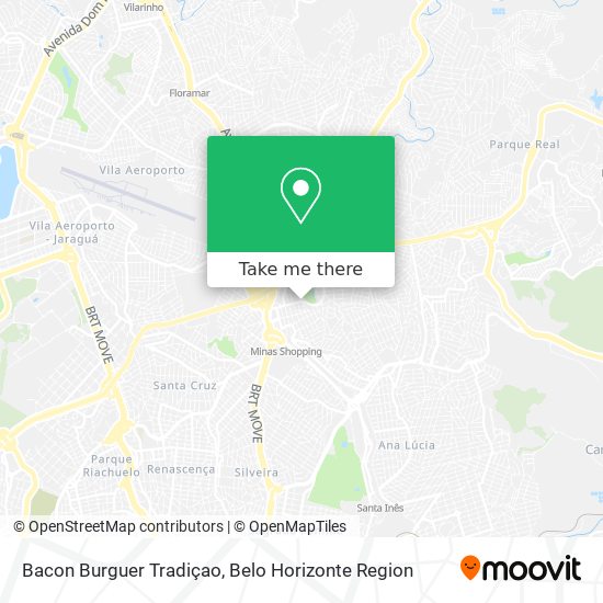 Bacon Burguer Tradiçao map