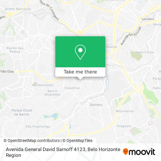 Avenida General David Sarnoff 4123 map