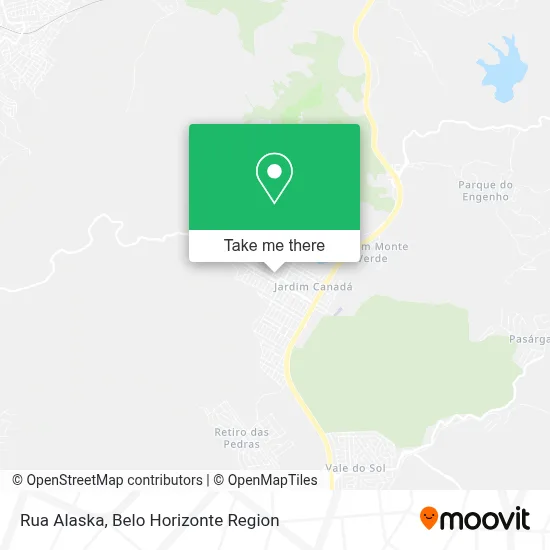 Rua Alaska map