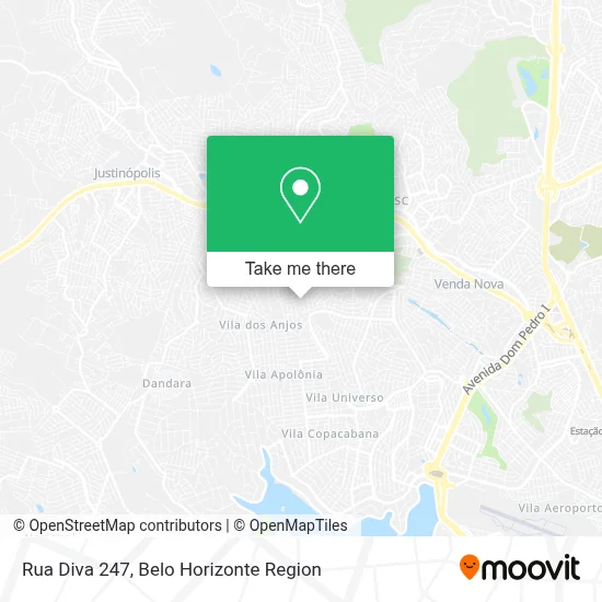 Rua Diva 247 map