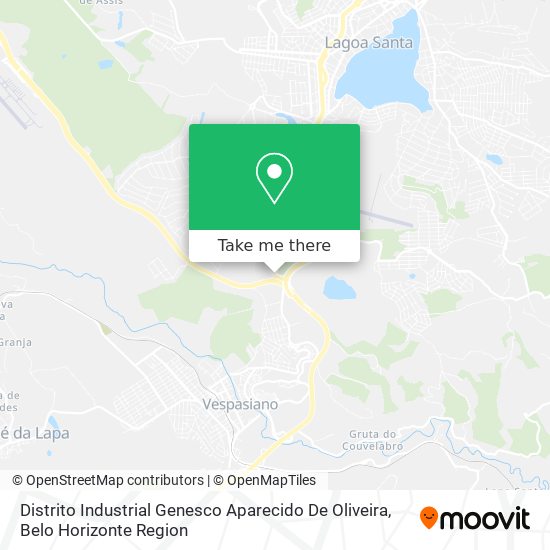 Distrito Industrial Genesco Aparecido De Oliveira map