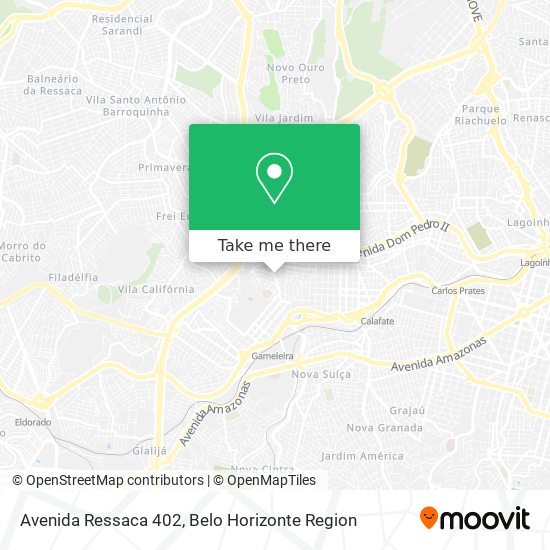 Avenida Ressaca 402 map