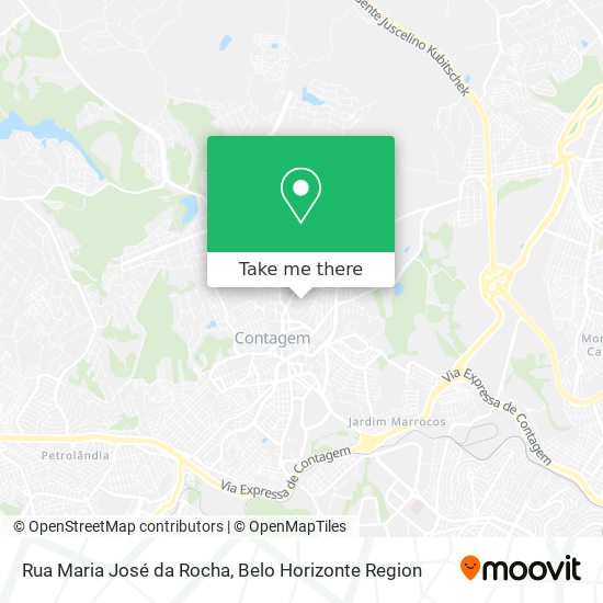 Rua Maria José da Rocha map