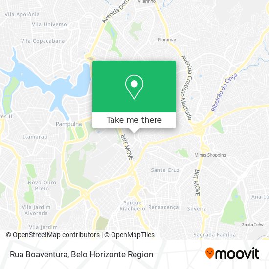 Rua Boaventura map