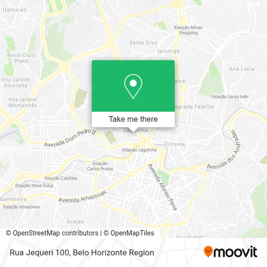 Rua Jequeri 100 map