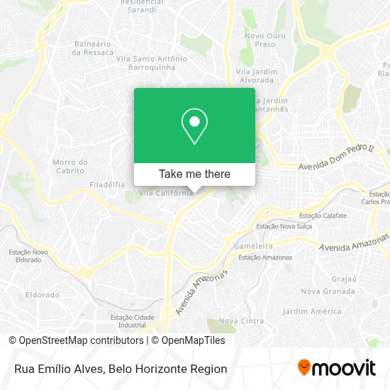 Rua Emílio Alves map
