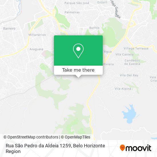 Rua São Pedro da Aldeia 1259 map