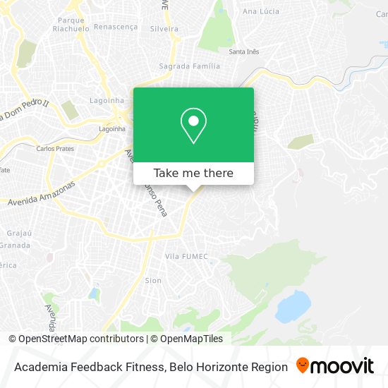 Academia Feedback Fitness map