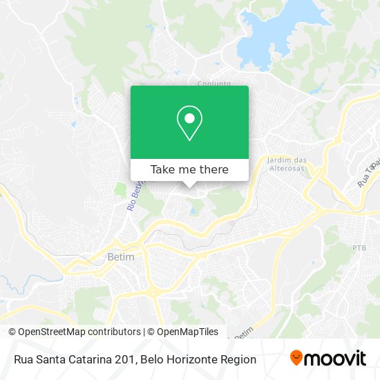 Rua Santa Catarina 201 map