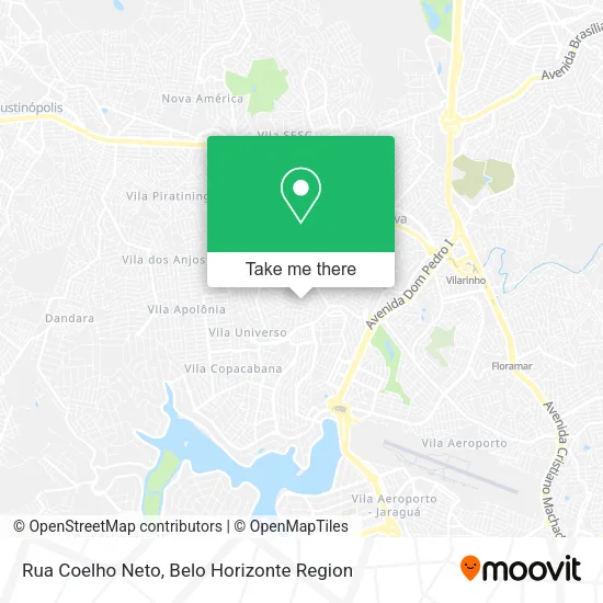 Rua Coelho Neto map