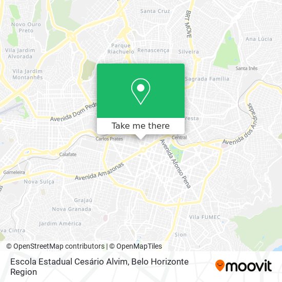 Escola Estadual Cesário Alvim map