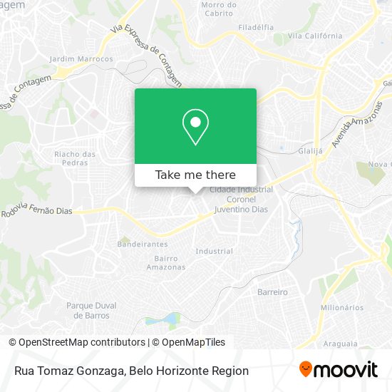 Rua Tomaz Gonzaga map