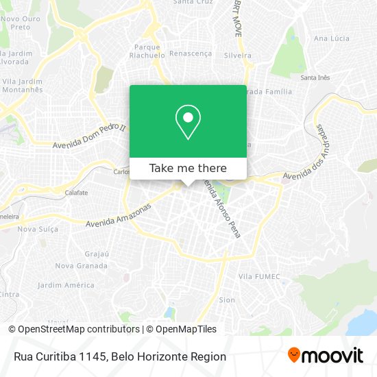 Rua Curitiba 1145 map