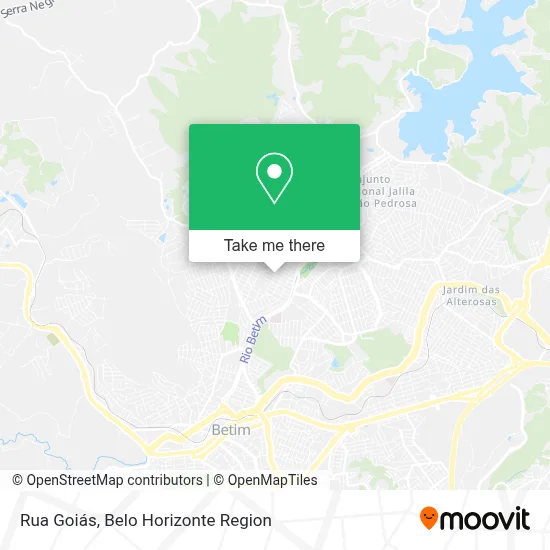Rua Goiás map