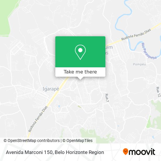 Avenida Marconi 150 map