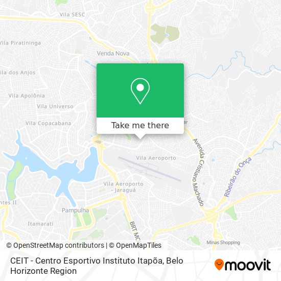 CEIT - Centro Esportivo Instituto Itapõa map
