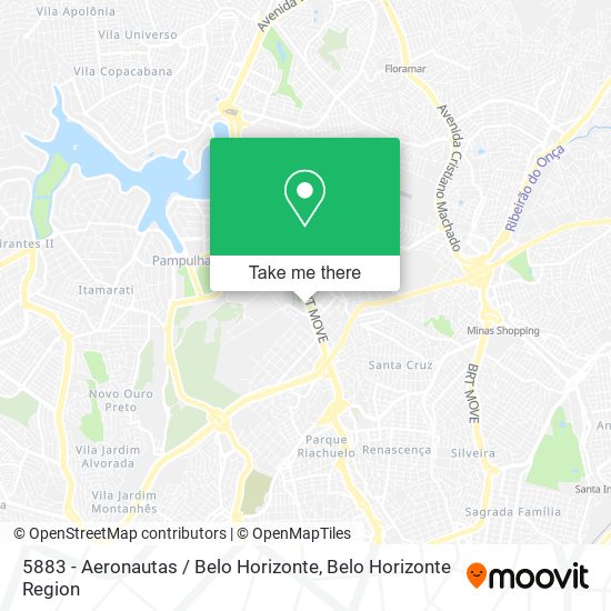 Mapa 5883 - Aeronautas / Belo Horizonte
