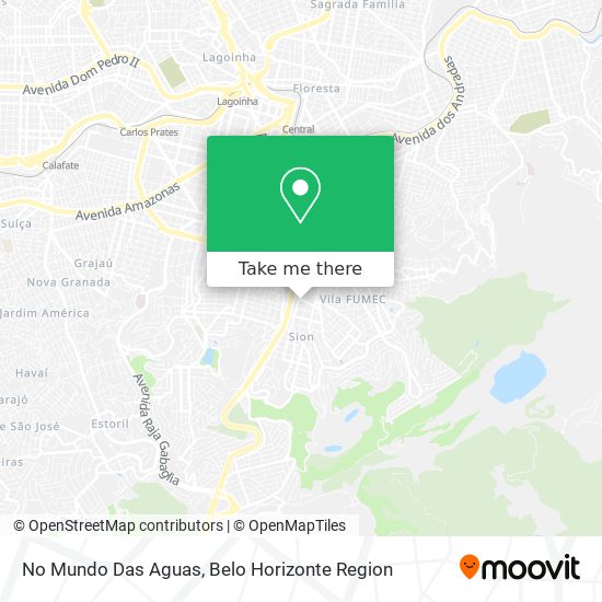 No Mundo Das Aguas map