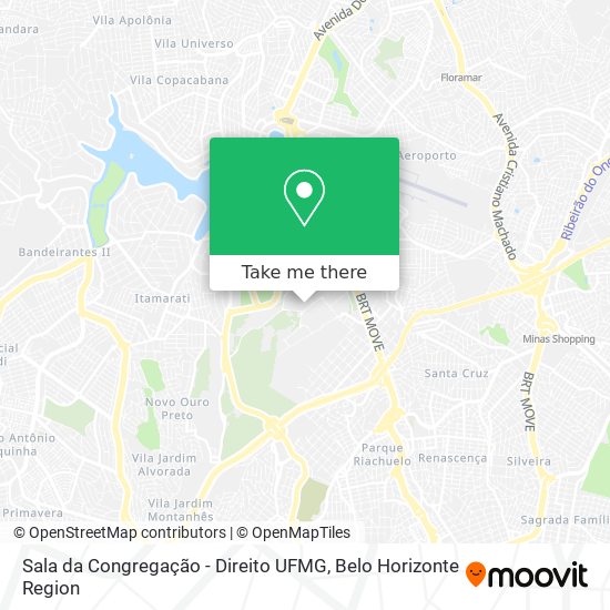 Sala da Congregação - Direito UFMG map