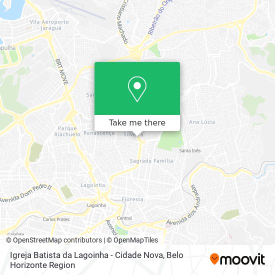 Igreja Batista da Lagoinha - Cidade Nova map