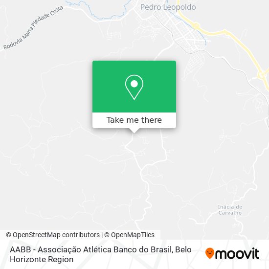 AABB - Associação Atlética Banco do Brasil map