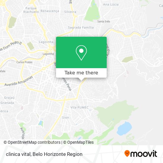 clinica vital map