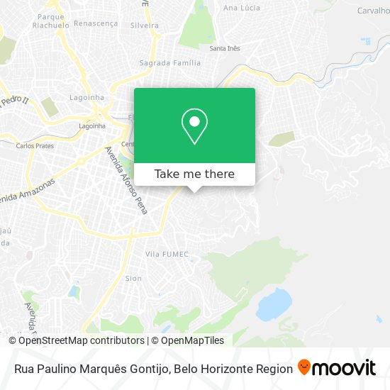 Rua Paulino Marquês Gontijo map