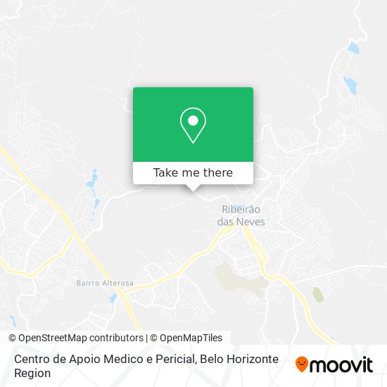 Centro de Apoio Medico e Pericial map